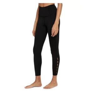 Nike Dri-fit Yoga High Waist with Cutout Leggings, Black, Size Small.